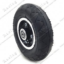 Electric Scooter Tyre With Wheel Hub 8 Scooter 200x50 Tyre Inflation Electric Vehicle Aluminium Alloy Wheel Pneumatic Tire