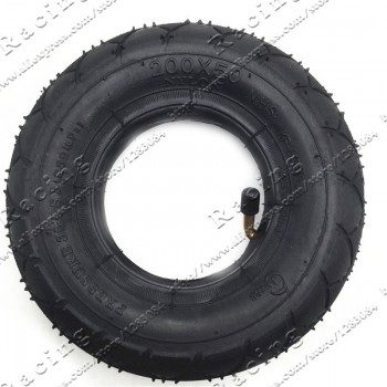 Electric Scooter Tyre With Wheel Hub 8 Scooter 200x50 Tyre Inflation Electric Vehicle Aluminium Alloy Wheel Pneumatic Tire