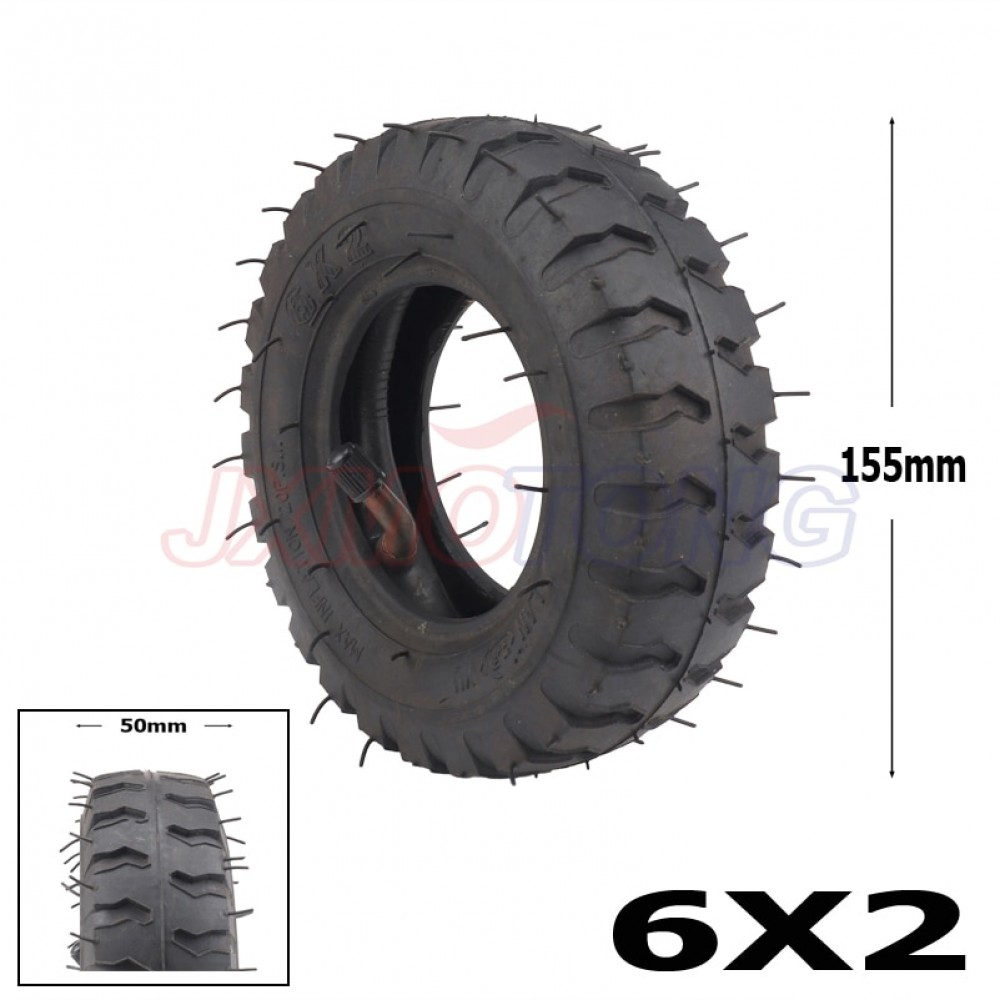 6X2 tyre 6 Inch Scooter Tire amp; Inner Tube Set Electric Scooter Wheel Chair Truck Electric Scooter free shipping