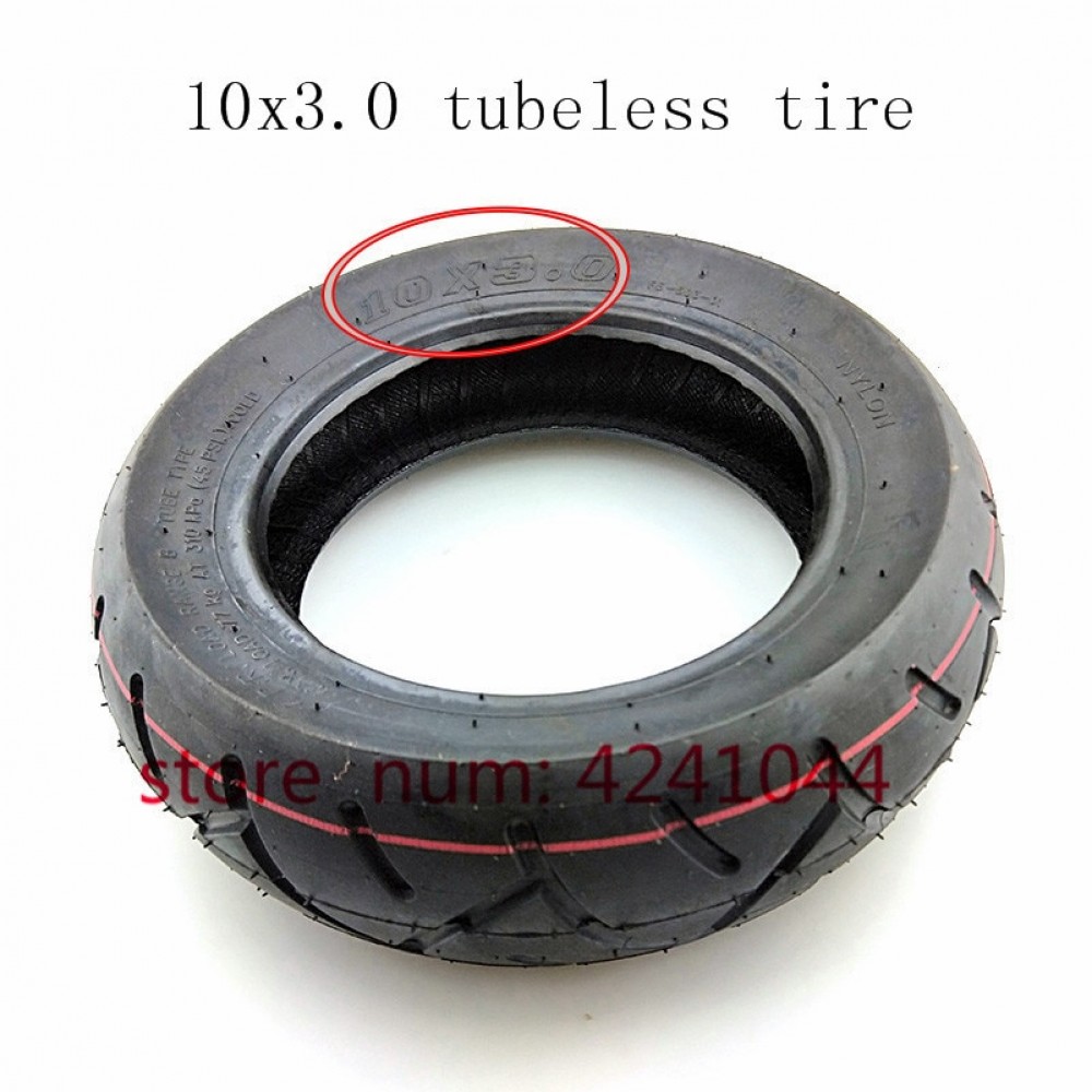 10x3.0 10x3.00 electric scooter Tubeless Vacuum tire 10*3.0 scooter vacuum tyre 10 inch widening and thickening tire