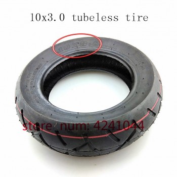10x3.0 10x3.00 electric scooter Tubeless Vacuum tire 10*3.0 scooter vacuum tyre 10 inch widening and thickening tire