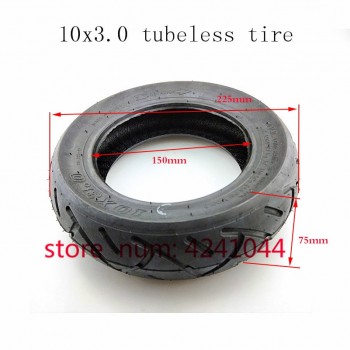 10x3.0 10x3.00 electric scooter Tubeless Vacuum tire 10*3.0 scooter vacuum tyre 10 inch widening and thickening tire