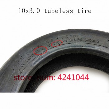 10x3.0 10x3.00 electric scooter Tubeless Vacuum tire 10*3.0 scooter vacuum tyre 10 inch widening and thickening tire