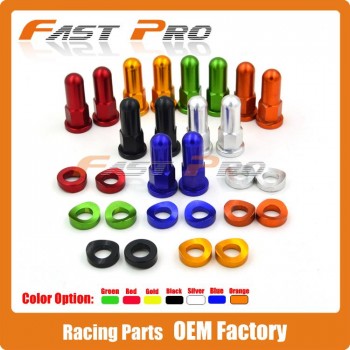 MX Rim Lock Covers Nuts Washers Security Bolts YZ125 YZ250 YZ250F YZ450F WR250F WR450F YZ85 Motorcycle Motocross Dirt Bike
