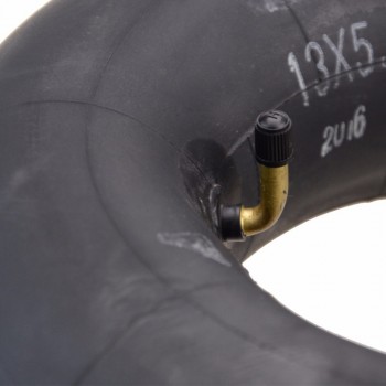 GOOFIT 13 X 5.00-6 Curved Bent Stem Inner Tube Tire for Mini Electric Old Man Scooter Q001-023-024