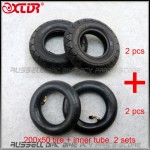 200x50 Tire + inner tube for Folding Electric Scooter 8-inch E-Scooter Pocket Bike Razor E100 E150 E-200 2sets