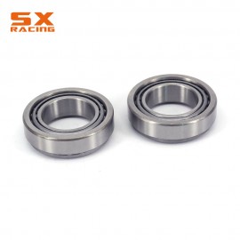 Motorbike 30*51*15MM A Pair Steel Tapered Roller Bearings For HONDA CR125R CR250R CRF250R CRF250X CRF450R CRF450X