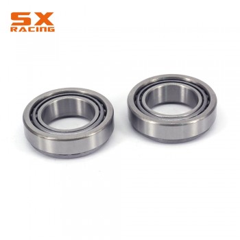 Motorbike 30*51*15MM A Pair Steel Tapered Roller Bearings For HONDA CR125R CR250R CRF250R CRF250X CRF450R CRF450X