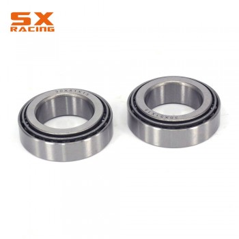 Motorbike 30*51*15MM A Pair Steel Tapered Roller Bearings For HONDA CR125R CR250R CRF250R CRF250X CRF450R CRF450X