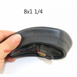Free shipping Inner Tube 8X1 1/4 a Bent Angle Valve Stem fits many gas electric scooters and e-Bike 8 inch A-Folding Bike