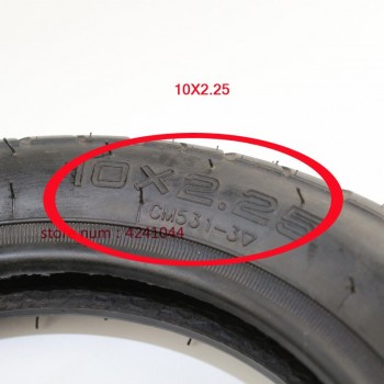 10x2.25 tyre inner tube for automatic balancing vehicle electric scooter electric bicycle tire good quality/10 inch rim tyre