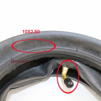 10 inch Pneumatic 10x2.50 Tire fits Electric Scooter Balance Drive Bicycle Tyre 10x2.5 inflatable Tyre and inner tube
