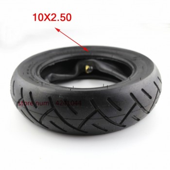 10 inch Pneumatic 10x2.50 Tire fits Electric Scooter Balance Drive Bicycle Tyre 10x2.5 inflatable Tyre and inner tube