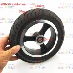 8inch Wheel Scooter solid tire 200x50 wheel electric wheel hub aluminum alloy wheel non pneumatic tire for Electric Scooter tire