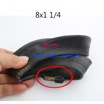 free shipping 8x1 1/4 Pneumatic Wheel Inner Tube 8 Air Wheel Outer Tire 8x1.25Inflatable tyre