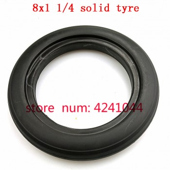 Free shipping 8 inch wheels 8x1 1/4 electric scooter solid tire 8*1 1/4 solid tire 200*45 non inflation solid tire 20x45 wheel