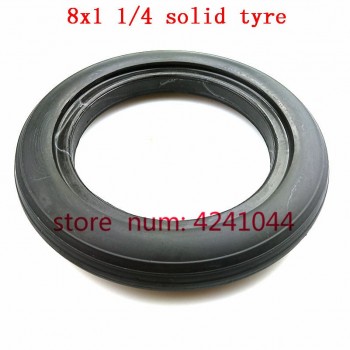 Free shipping 8 inch wheels 8x1 1/4 electric scooter solid tire 8*1 1/4 solid tire 200*45 non inflation solid tire 20x45 wheel