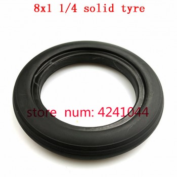 Free shipping 8 inch wheels 8x1 1/4 electric scooter solid tire 8*1 1/4 solid tire 200*45 non inflation solid tire 20x45 wheel