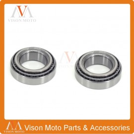 2PCS Motorcycle Bearing Hub Steering Stem Steering Head For HONDA CR125R CR250R CRF250R CRF250X CRF450R CRF450X CR 125R 250R