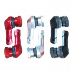 Motorcycles Electric CNC Modification Tire Valve Stem Aluminum Alloy NCY Leak Proof Vacuum TWPO Tire Valve Rim Polish Rim