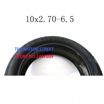 Free shipping Tubeless Tire 10x2.70-6.5 Vacuum tyres fits Electric Scooter Balanced Scooter 10 Inch Unicycle Hoverboard vacuum