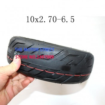 Free shipping Tubeless Tire 10x2.70-6.5 Vacuum tyres fits Electric Scooter Balanced Scooter 10 Inch Unicycle Hoverboard vacuum