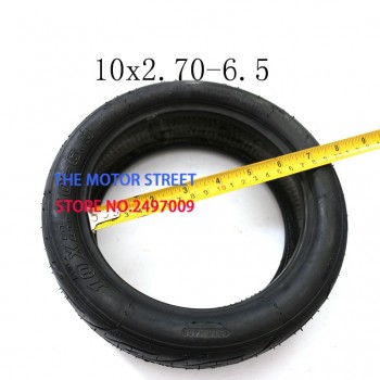 Free shipping Tubeless Tire 10x2.70-6.5 Vacuum tyres fits Electric Scooter Balanced Scooter 10 Inch Unicycle Hoverboard vacuum