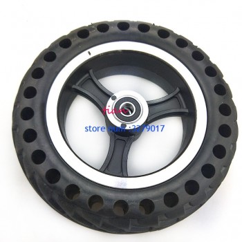 200x50 SOILD WHEEL FOR  Electric Scooter Tyre With Wheel Hub 8 Scooter Tyre Aluminium Alloy Wheel Electric Vehicle