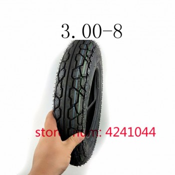 Free shipping  3.00-8 / 300-8 Tire amp; inner tube 4PR tyre fits Gas and Electric Scooters Warehouse Vehicles Mini Motorcycle