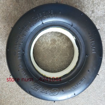 6X2 Solid tire without inner tube tire Electric Scooter Wheel Chair Truck Use 6  Tire Tyre F0 Pneumatic Trolley Cart