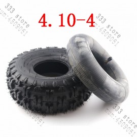 4.10/3.50-4 410/350-4 ATV Quad Go Kart 47cc 49cc Chunky 4.10-4 Tire inner tube Fit All Models 3.50-4 4 tire