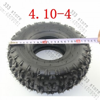 4.10/3.50-4 410/350-4 ATV Quad Go Kart 47cc 49cc Chunky 4.10-4 Tire inner tube Fit All Models 3.50-4 4 tire