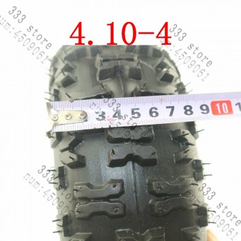 4.10/3.50-4 410/350-4 ATV Quad Go Kart 47cc 49cc Chunky 4.10-4 Tire inner tube Fit All Models 3.50-4 4 tire