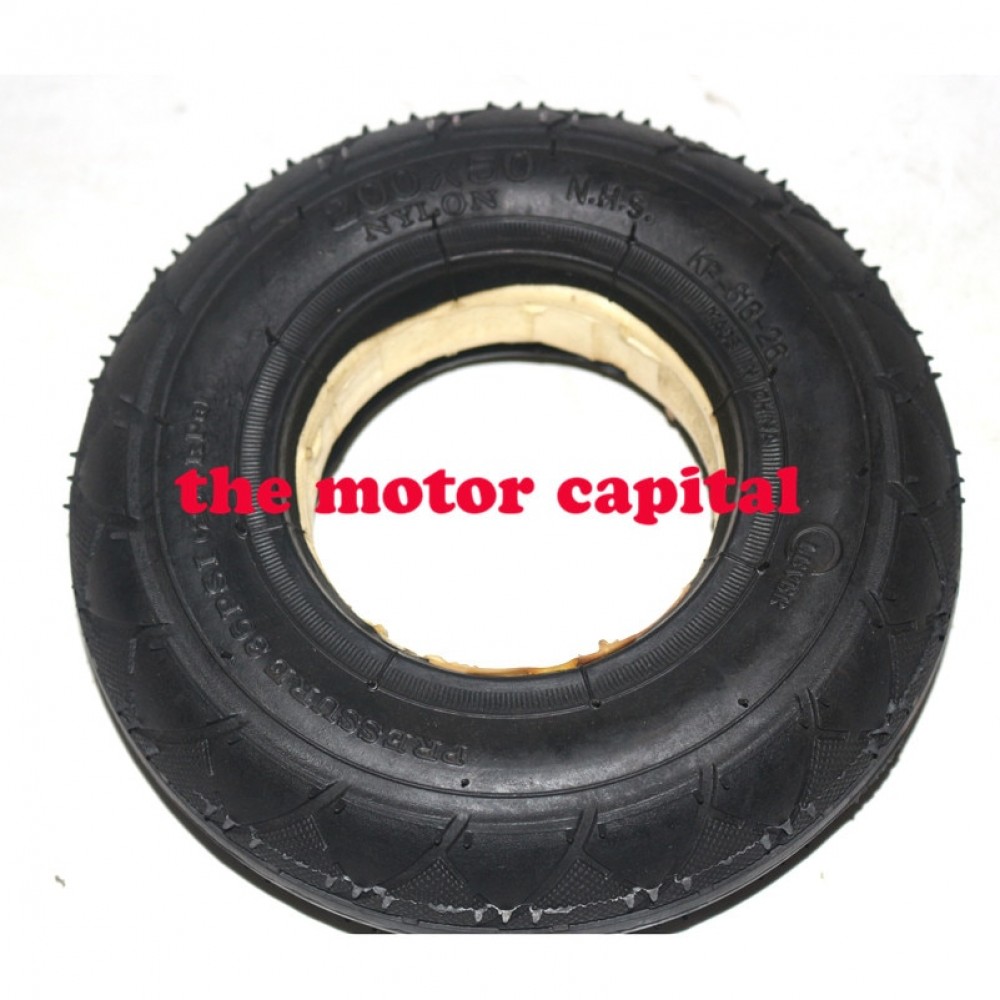 Mobility Scooter wheelchair tire 200 x 50 (8x2) solid/foam filled 200x50 for Razor E100 E125 E200 Scooter Vapo free shipping