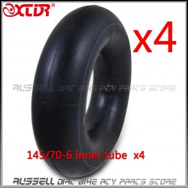 145/70-6 Tire Inner Tube 145 70 6 For 50CC 70CC 110CC 125cc For Pocket Hummer ATV Quad 4-WHEELS Bike Buggy Electric Go kart 4PCS
