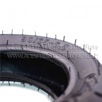 90 / 65 - 6.5 Front Tireamp; 90/65-6.5  Inner Tube Bent Valve fits 49cc Mini Dirt Bike e Scooter Mini Moto