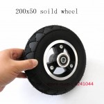 200x50 Electric Scooter solid tires With Wheel Hub 8 Scooter solid Tyres Electric Vehicle Aluminium Alloy Wheel tyre