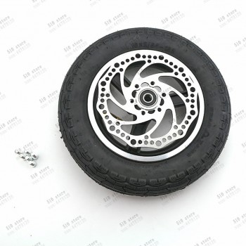 free shipping 10x2 54-152 tire inner tube and alloy rims hub fits Electric scooter balance car Wheelbarrow wheelchair
