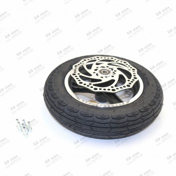 free shipping 10x2 54-152 tire inner tube and alloy rims hub fits Electric scooter balance car Wheelbarrow wheelchair
