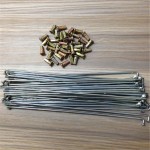 STARPAD For off-road motorcycle spokes 21 inch steel wire front disc disc brake hub 235mm thickened variable spoke bar