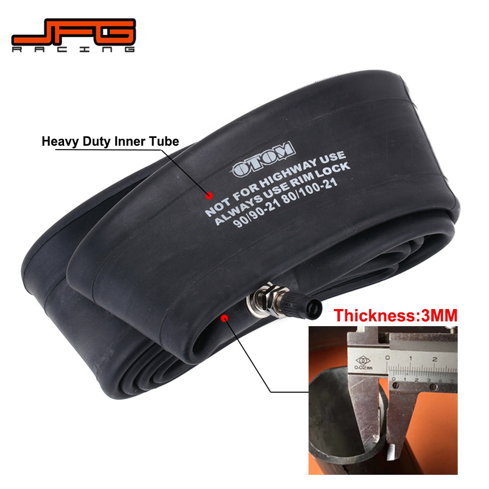 Motorcycle 18 19 21 Tire Heavy Duty Inner Tube For KTM KAWASAKI HONDA YAMAHA SUZUKI HUSQVARNA DUCATI BMW Dirt Street Bike