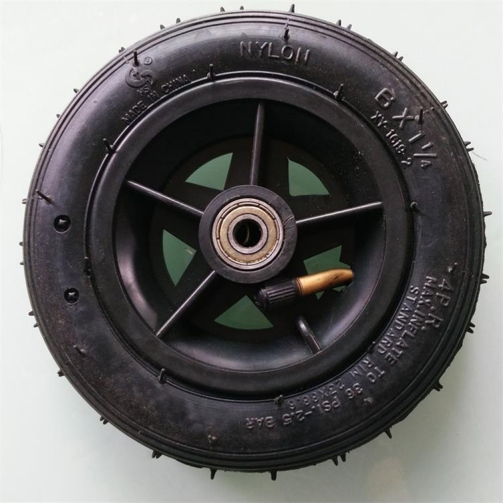 BEST Motorcycle 6x1 1/4 tyre 150MM Scooter Inflation Wheel With Hub With Inner Tube Electric Scooter 6 Inch Pneumatic Tire