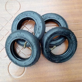 BEST Motorcycle 6x1 1/4 tyre 150MM Scooter Inflation Wheel With Hub With Inner Tube Electric Scooter 6 Inch Pneumatic Tire