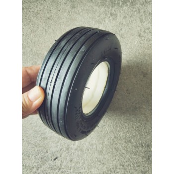 6 Inch Electric Scooter Wheel 6x2 Wheel With Air Tire Or Solid Tire Metal Hub With 8mm 10mm Axle Hole Trolley Cart Wheel