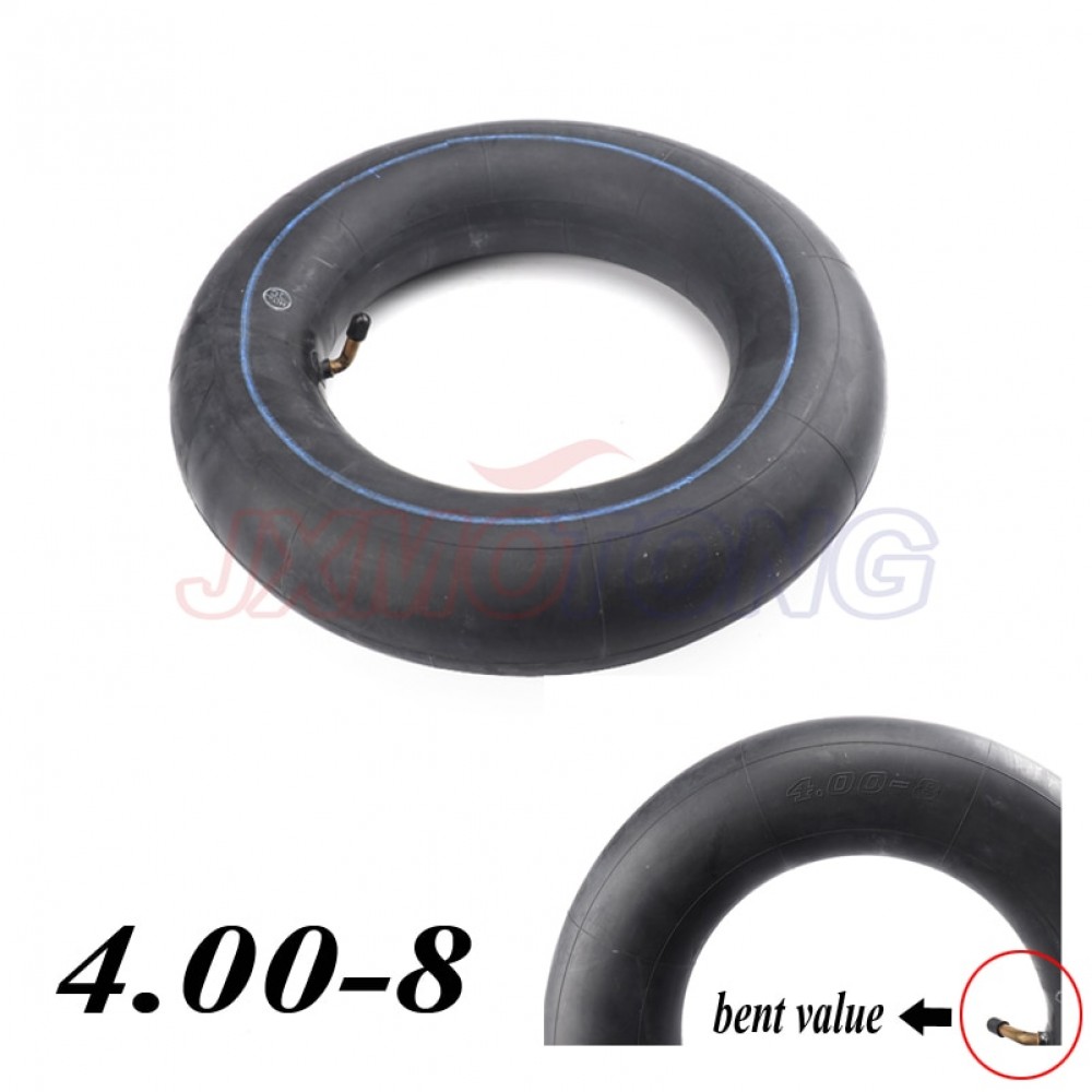 4.00-8 Tyre Inner Tube For Wheelbarrows Sack Trucks Trolleys 4.00/4.80-8 (4.80 / 4.00 - 8 ) BENT VALVE