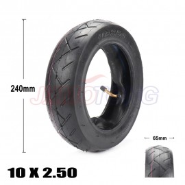 10 inch Pneumatic 10x2.50 Tire fits Electric Scooter Balance Drive Bicycle Tyre 10x2.5 inflatable Tyre and inner tube