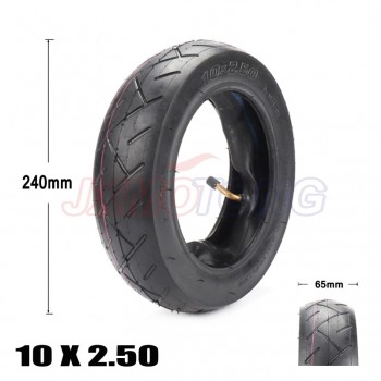 10 inch Pneumatic 10x2.50 Tire fits Electric Scooter Balance Drive Bicycle Tyre 10x2.5 inflatable Tyre and inner tube