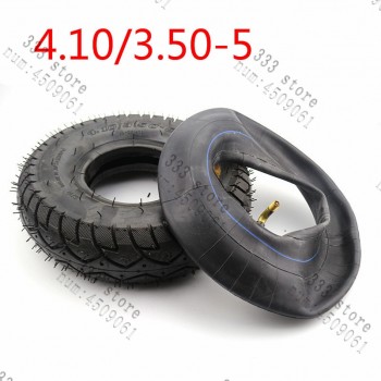4.10/3.50-5 tire and inner tube for 49cc Mini Quad Dirt Bike Scooter ATV Buggy Gas scooter bike motorcycle