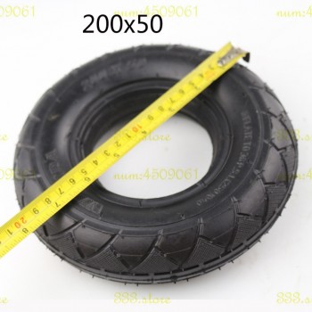 Solid Tubeless 200 x 50 8x2 solid/foam filled tire for Razor E100 E125  0 8x2 for Razor Electric Scooter