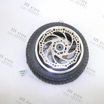 Free shipping 10x2 54-152 tire with Inner tube Disc brake 10 inch tyre hub fit electric scooter E-bike Refit Motorcycle parts